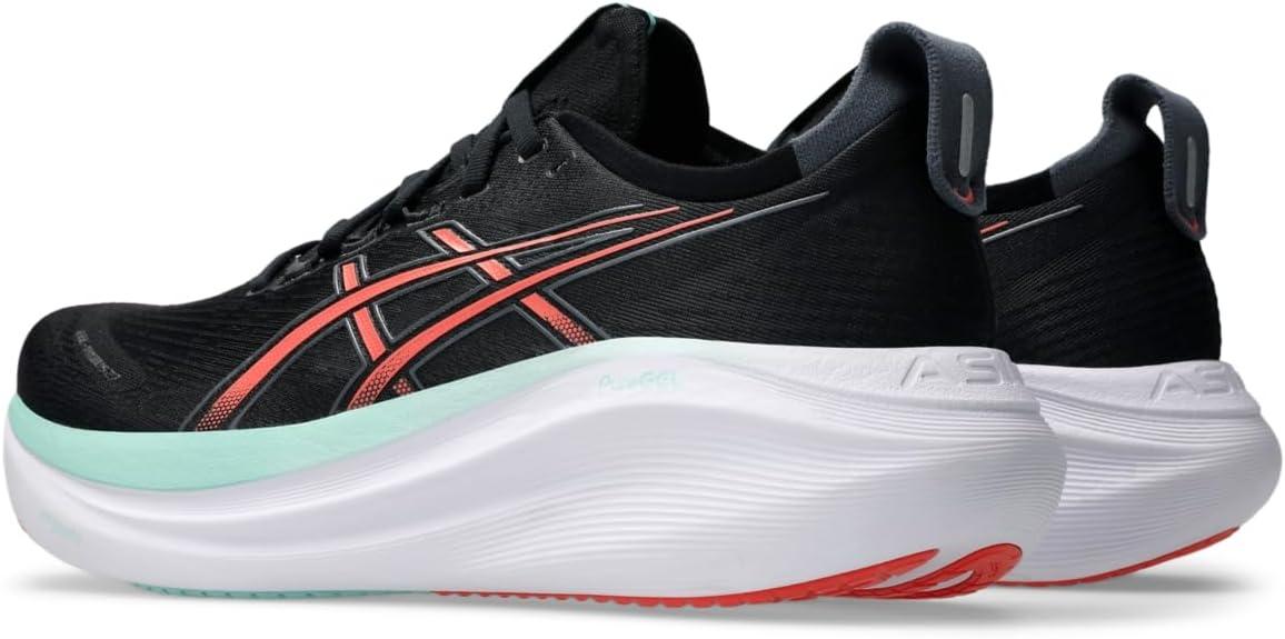 imageASICS Mens GelNimbus 27BlackCoral Reef