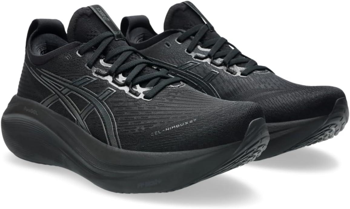 imageASICS Mens GelNimbus 27BlackGraphite Grey