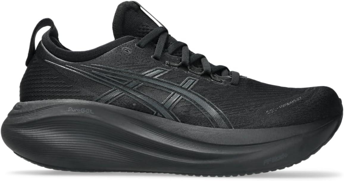 imageASICS Mens GelNimbus 27BlackGraphite Grey