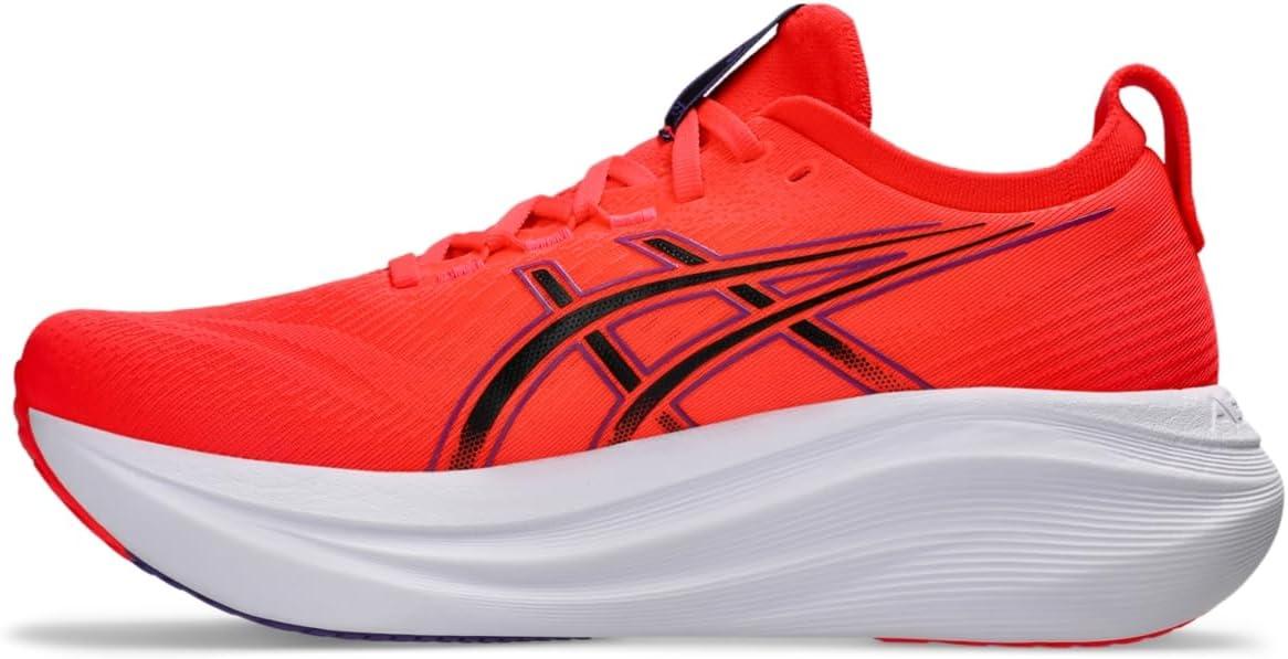 imageASICS Mens GelNimbus 27Flash RedBlack