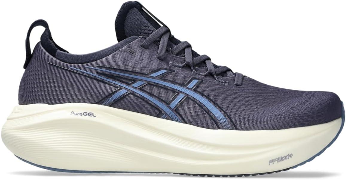 imageASICS Mens GelNimbus 27Indigo FogDenim Blue