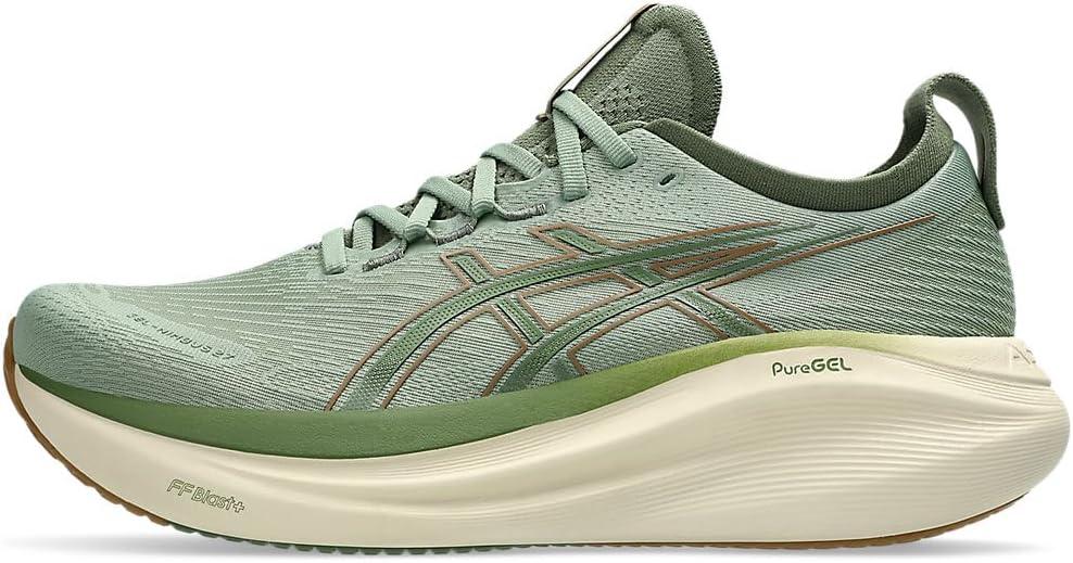 imageASICS Mens GelNimbus 27Swamp GreenMoss