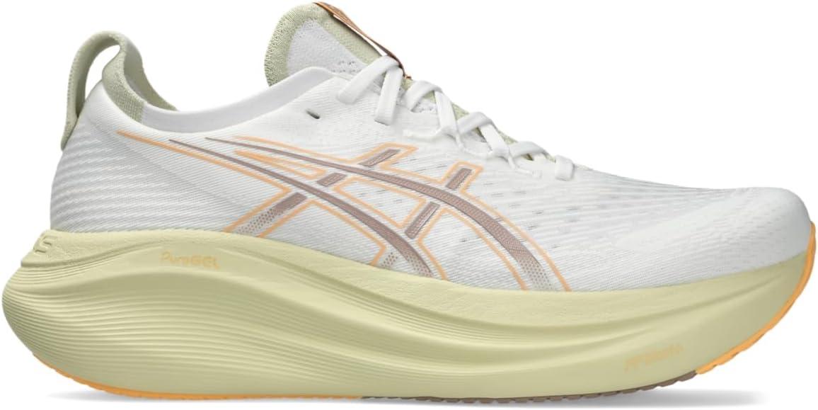 imageASICS Mens GelNimbus 27White Fawn