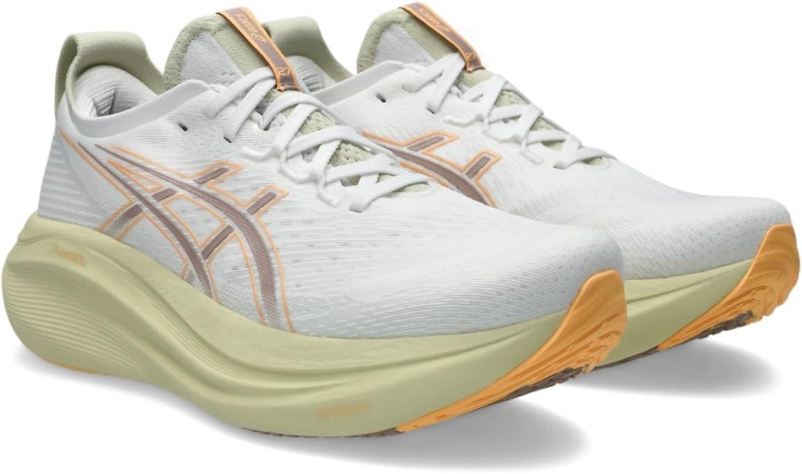 imageASICS Mens GelNimbus 27White Fawn