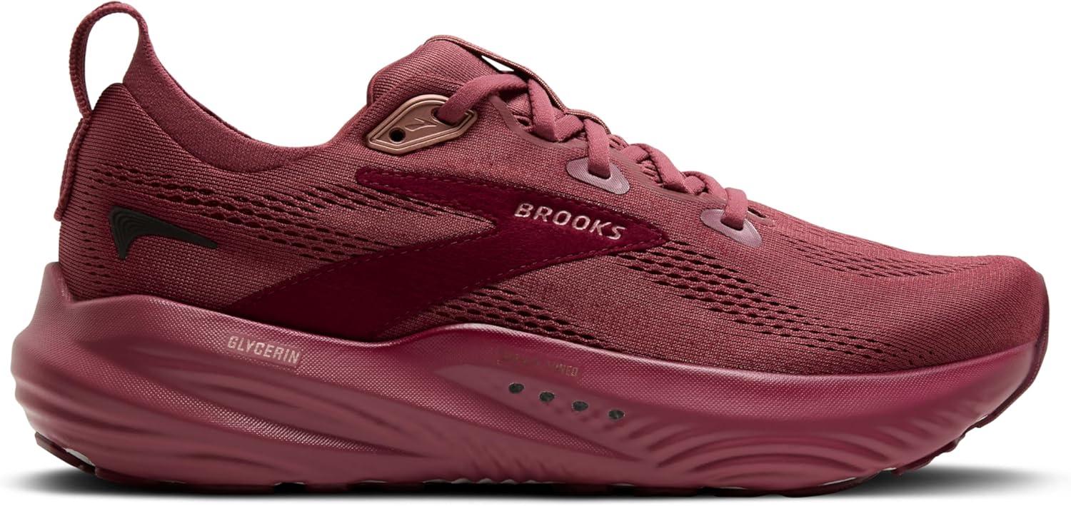 imageBrooks Womens Glycerin GTS 22 Supportive Running ShoeBerryBurgundyRose