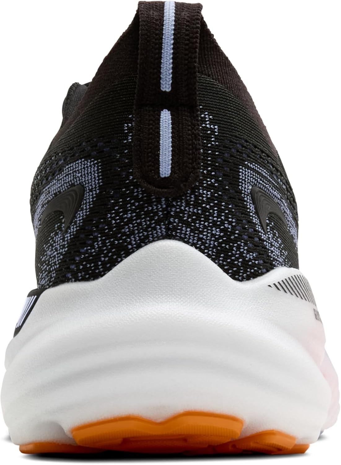imageBrooks Womens Glycerin GTS 22 Supportive Running ShoeBlackBlue HeronOrange