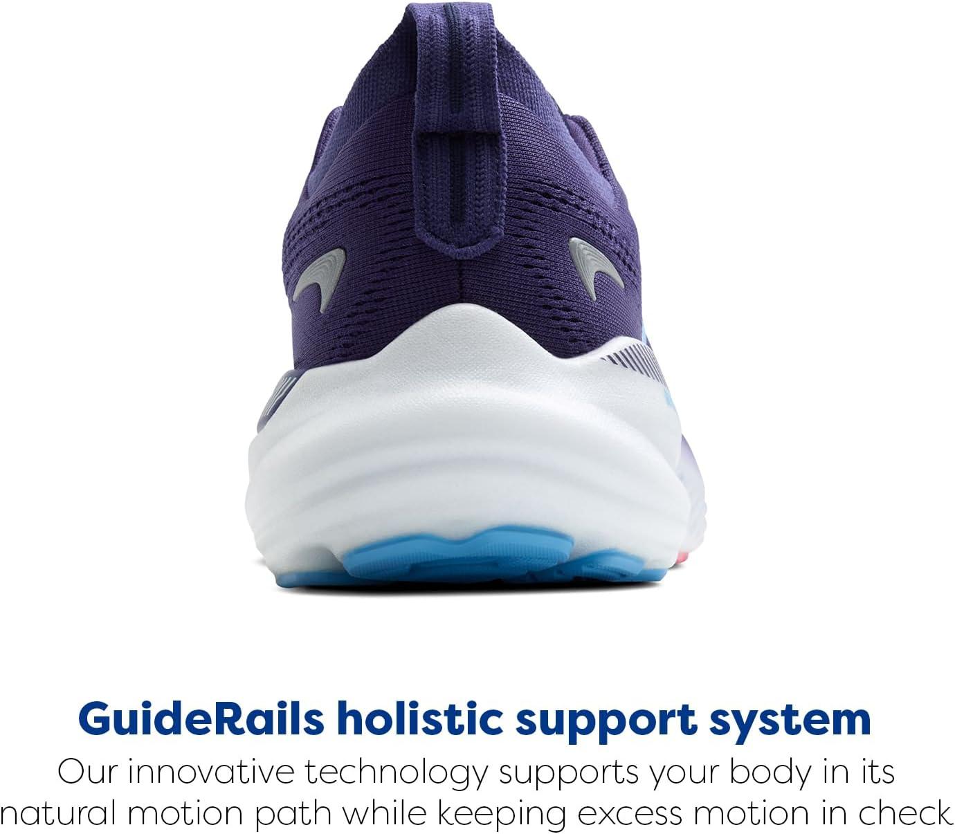 imageBrooks Womens Glycerin GTS 22 Supportive Running ShoeBlue RibbonPeacoatDianthus