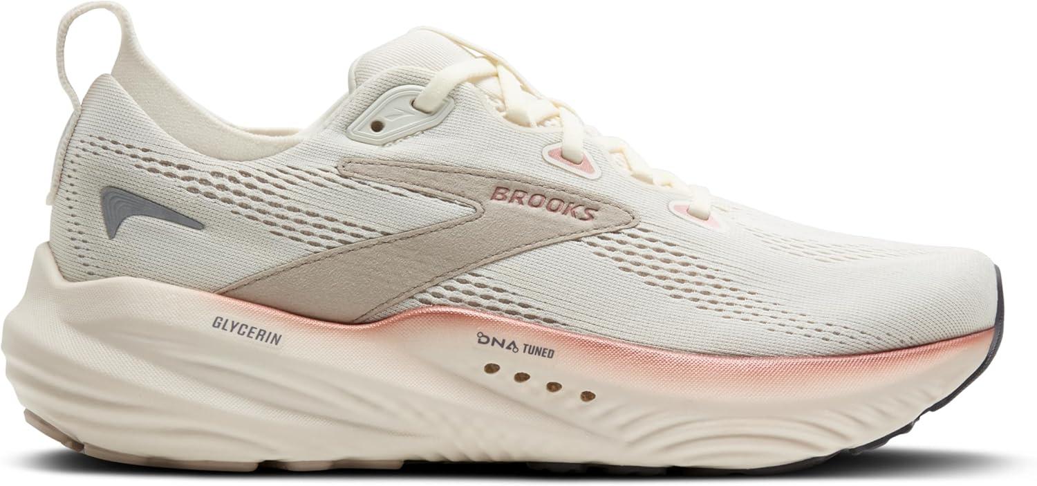 imageBrooks Womens Glycerin GTS 22 Supportive Running ShoeCoconutChateauRose