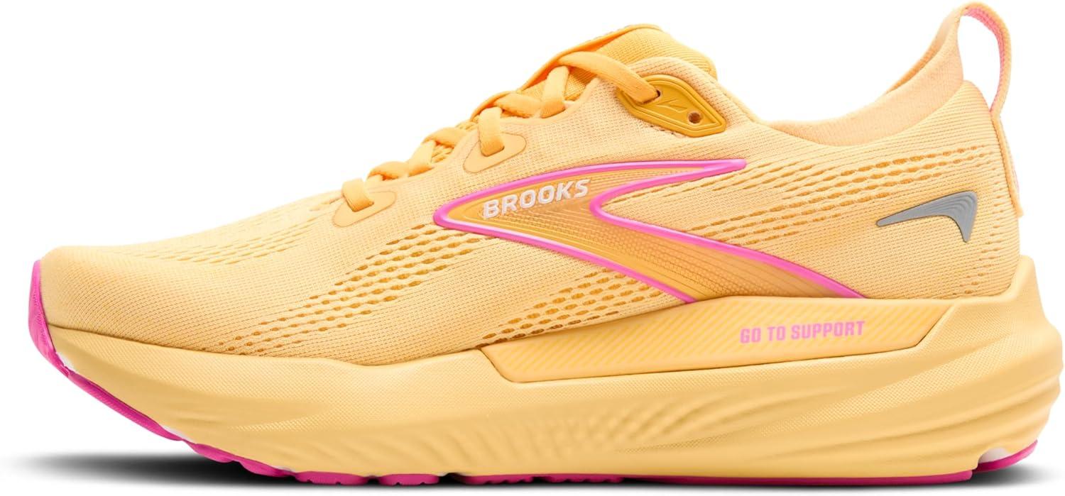 imageBrooks Womens Glycerin GTS 22 Supportive Running ShoeSherbertApricotPink
