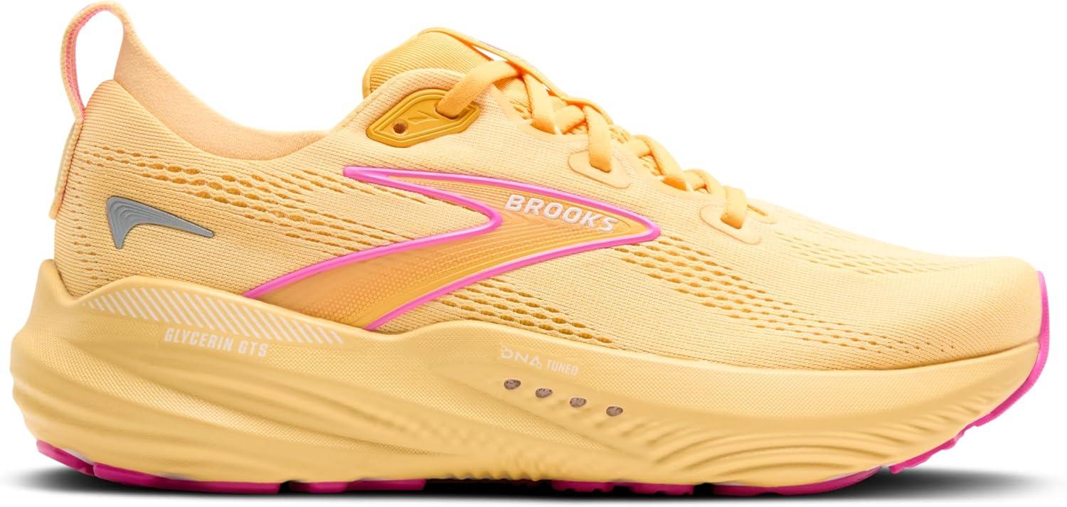 imageBrooks Womens Glycerin GTS 22 Supportive Running ShoeSherbertApricotPink