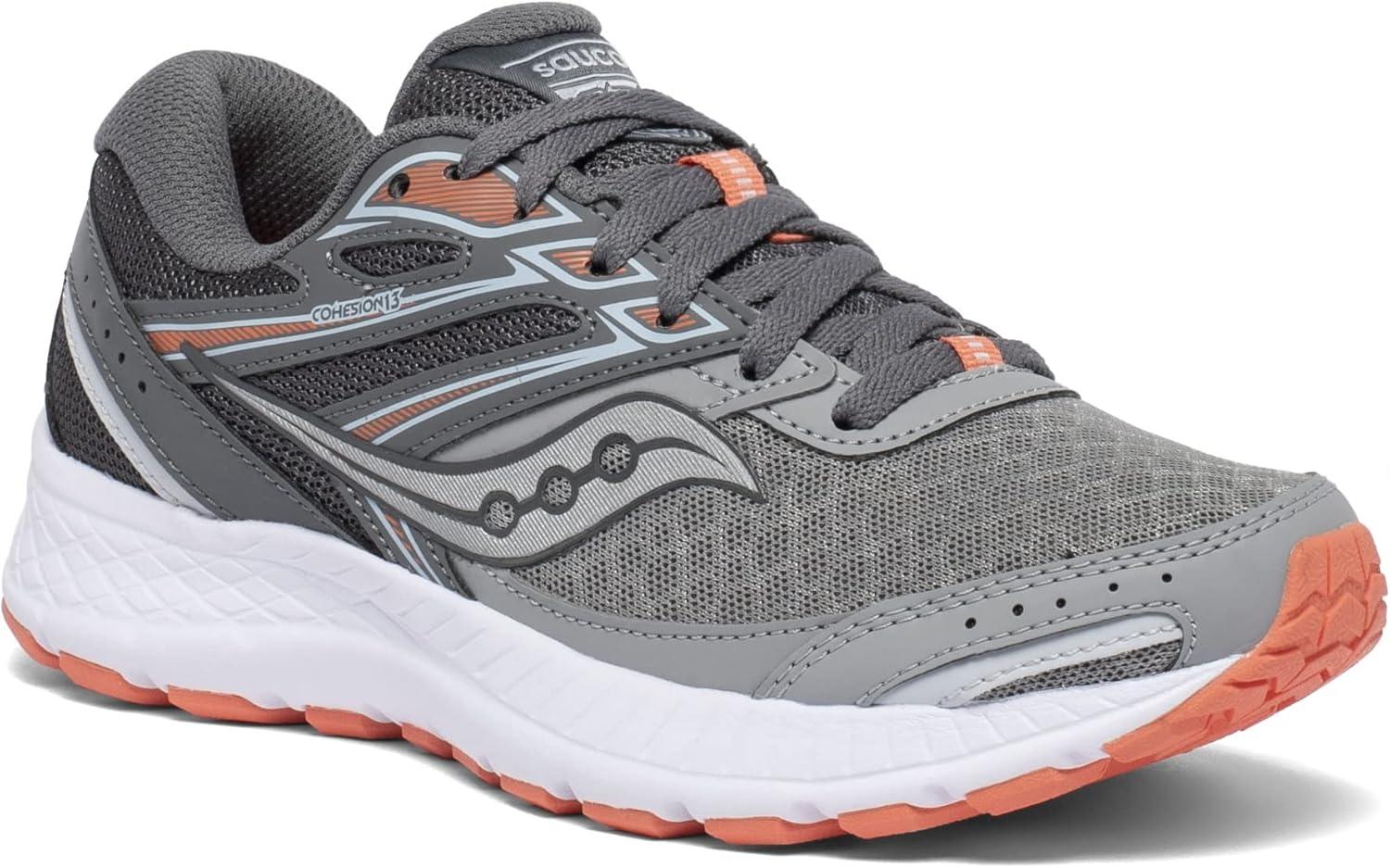imageSaucony Womens Cohesion 13 Running ShoeAlloyCoral