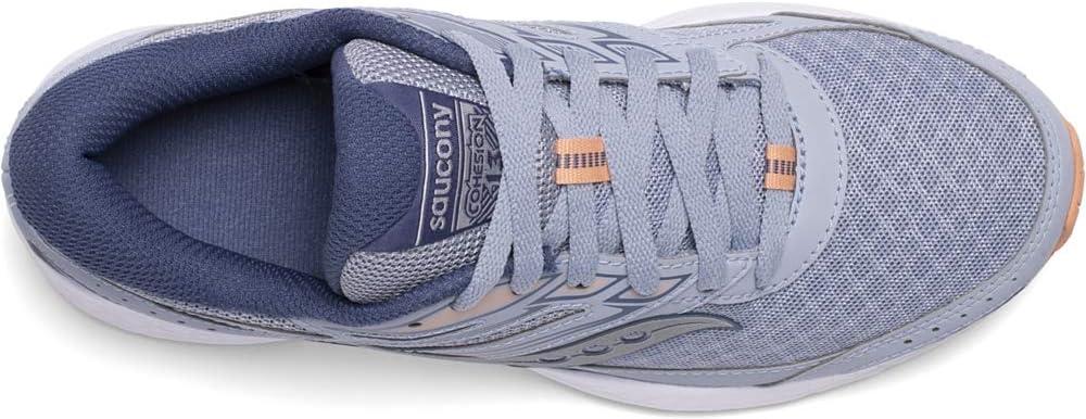 imageSaucony Womens Cohesion 13 Running ShoeBlue MistMelon