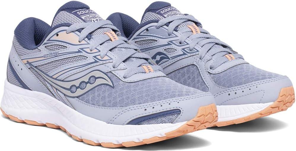 imageSaucony Womens Cohesion 13 Running ShoeBlue MistMelon