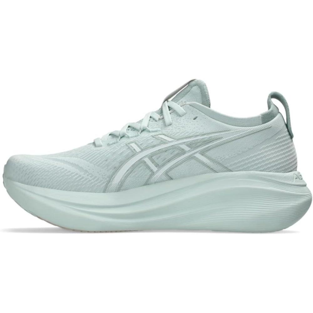 imageASICS Mens GelNimbus 27Pure AquaWhite