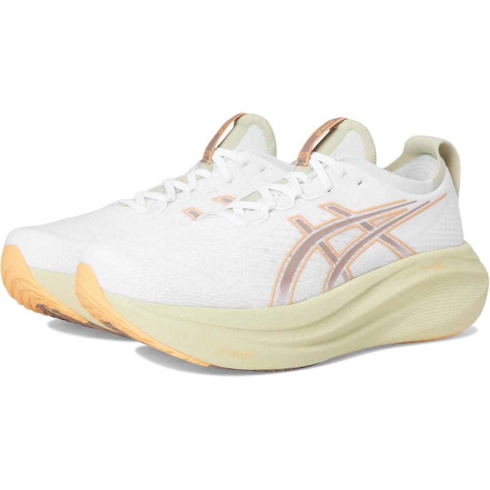 imageASICS Mens GelNimbus 27WhiteFawn