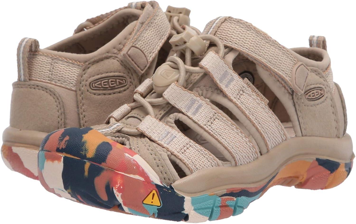 imageKEEN UnisexChild Newport H2 Closed Toe Water SandalsSafariMulti