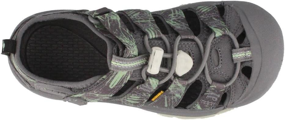 imageKEEN UnisexChild Newport H2 Closed Toe Water SandalsSteel GreyGlow