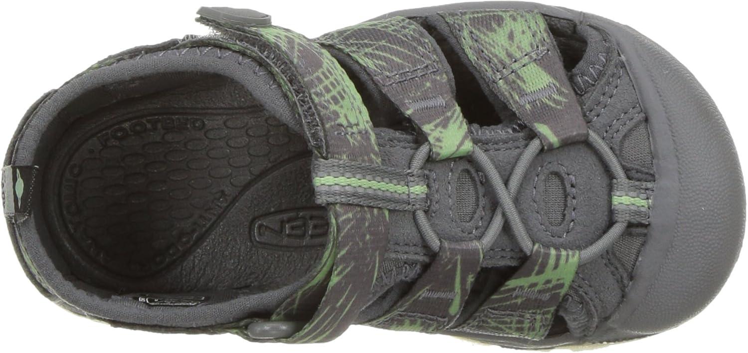 imageKEEN UnisexChild Newport H2 Closed Toe Water SandalsSteel GreyGlowOg