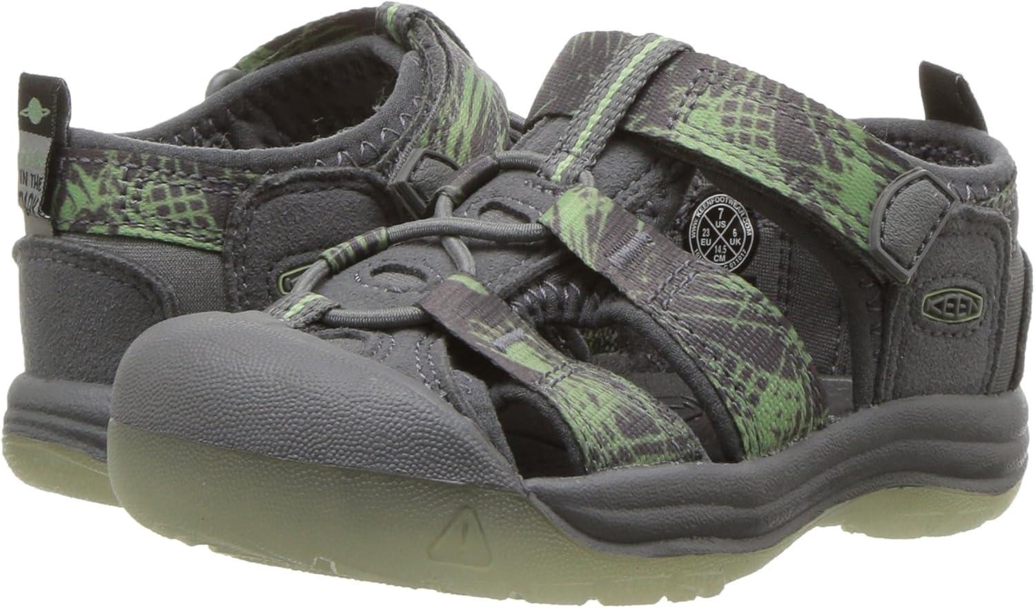 imageKEEN UnisexChild Newport H2 Closed Toe Water SandalsSteel GreyGlowOg
