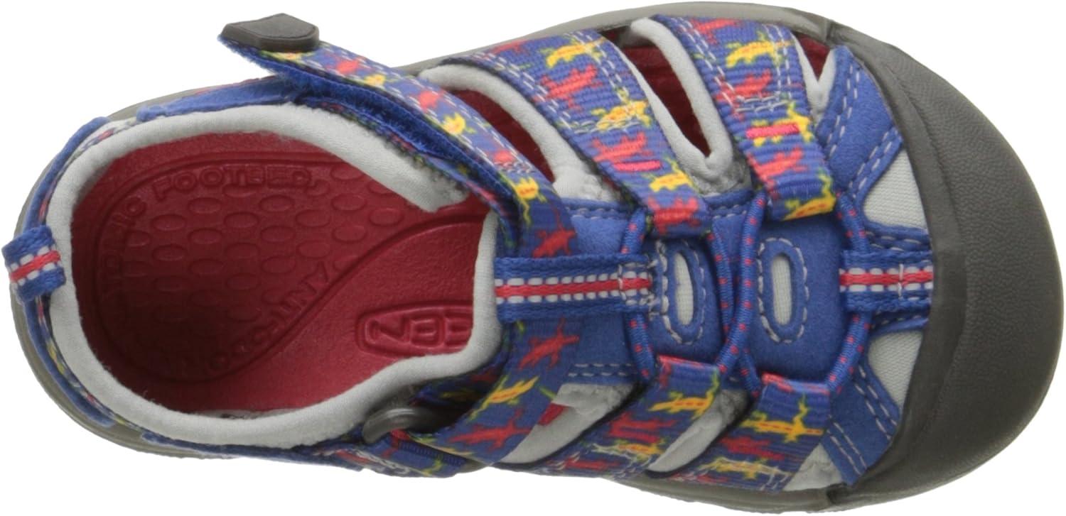 imageKEEN UnisexChild Newport H2 Closed Toe Water SandalsTrue Blue Lizard