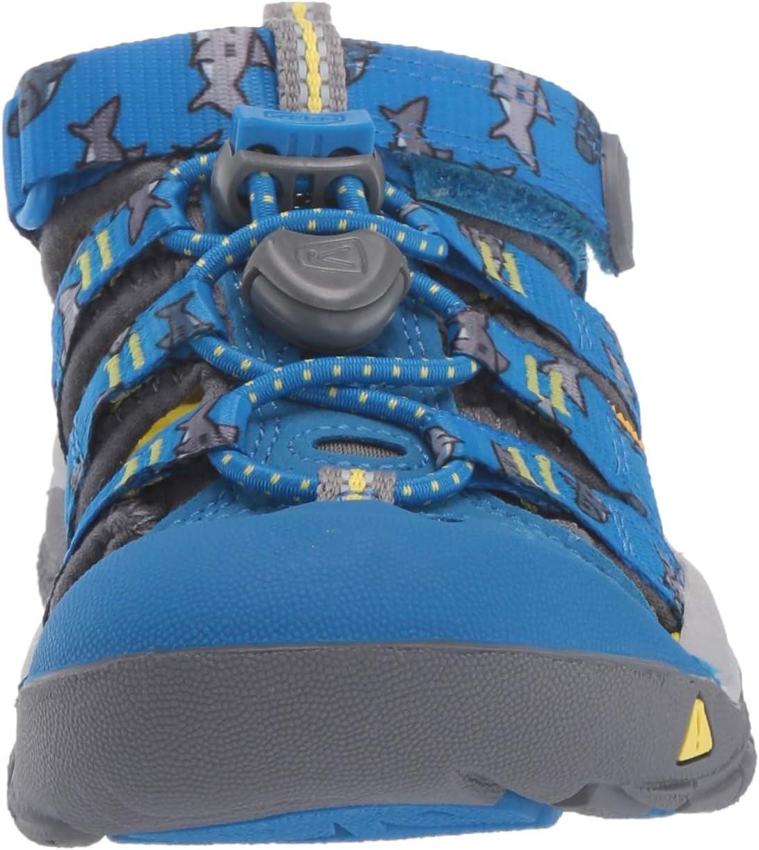 imageKEEN UnisexChild Newport H2 Closed Toe Water SandalsVibrant Blue Sharks