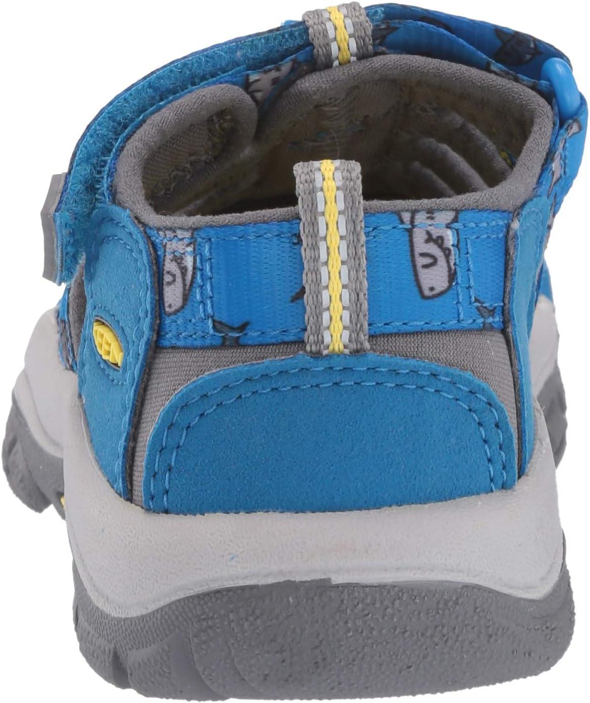 imageKEEN UnisexChild Newport H2 Closed Toe Water SandalsVibrant Blue Sharks