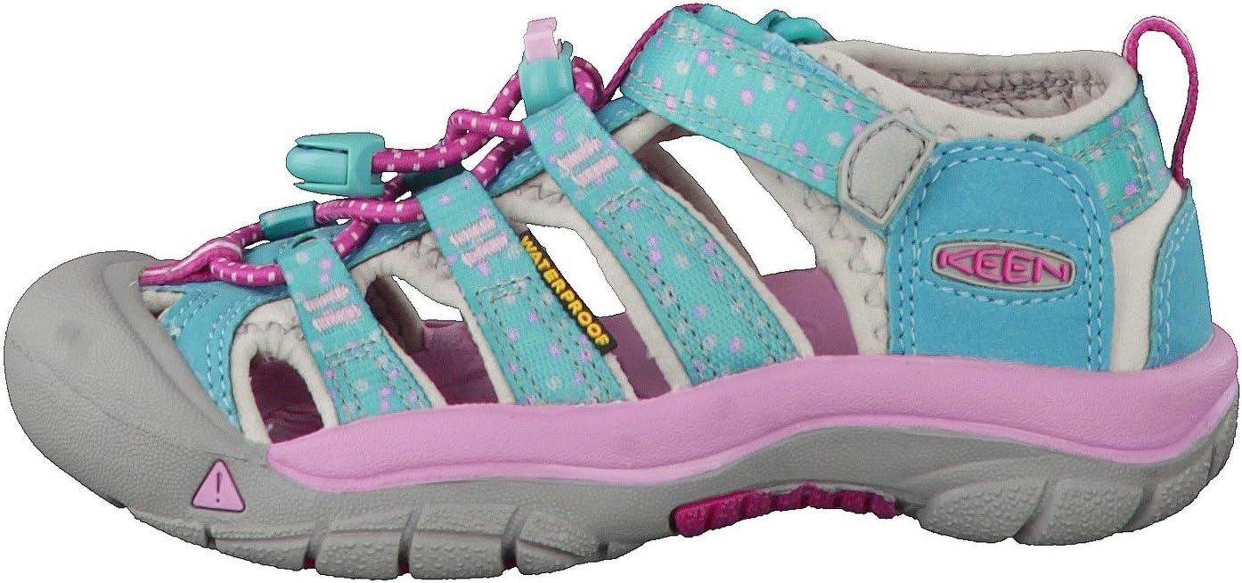 imageKEEN UnisexChild Newport H2 Closed Toe Water SandalsViridian Dots