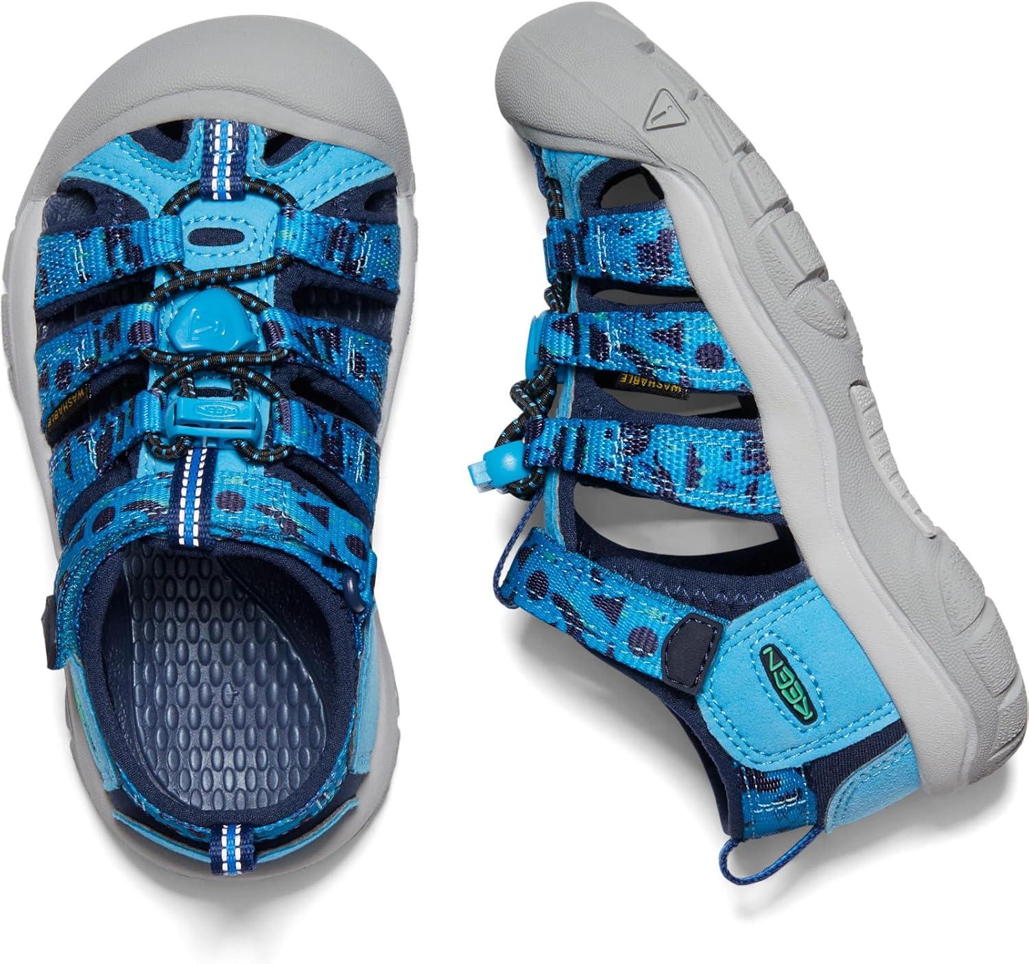 imageKEEN UnisexChild Newport H2 Closed Toe Water SandalsVivid BlueKatydid