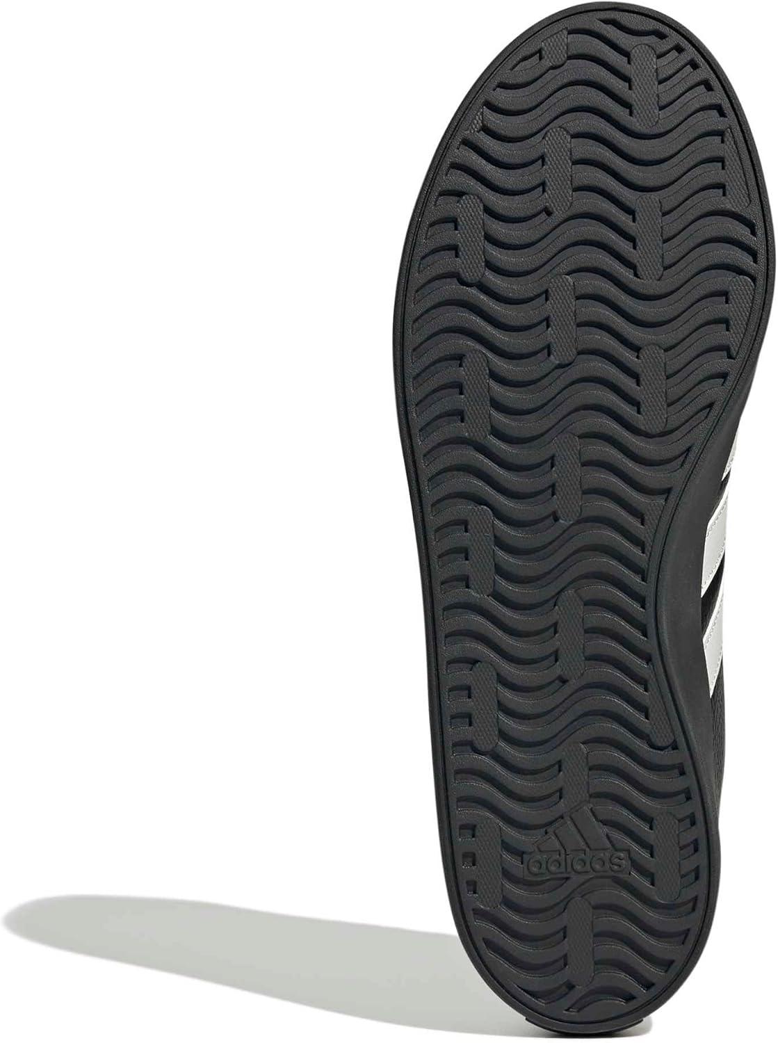 imageadidas Mens VL Court 30 ShoeBlackOrbit GreyGold Metallic