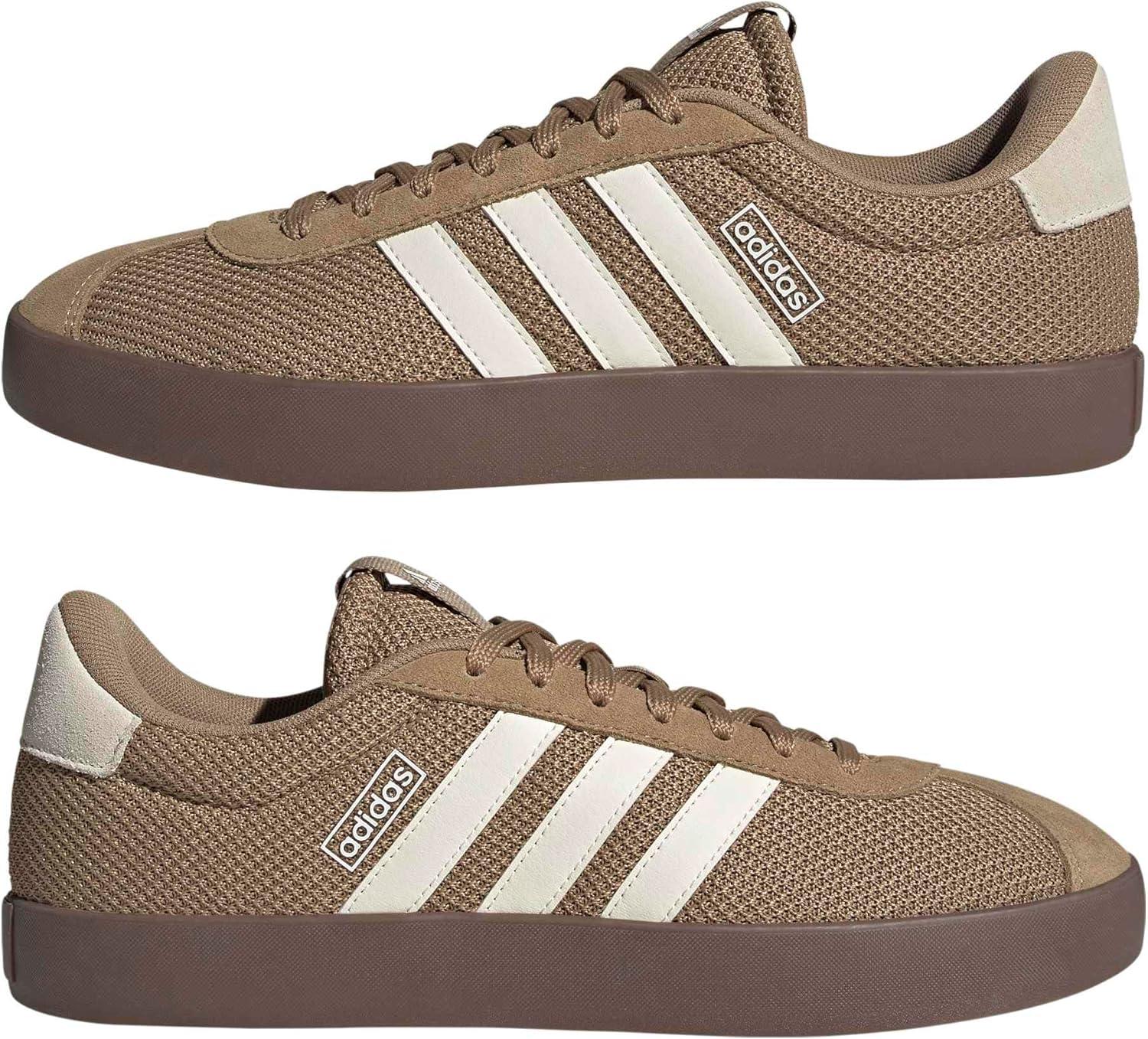imageadidas Mens VL Court 30 ShoeCardboardOff WhiteGum