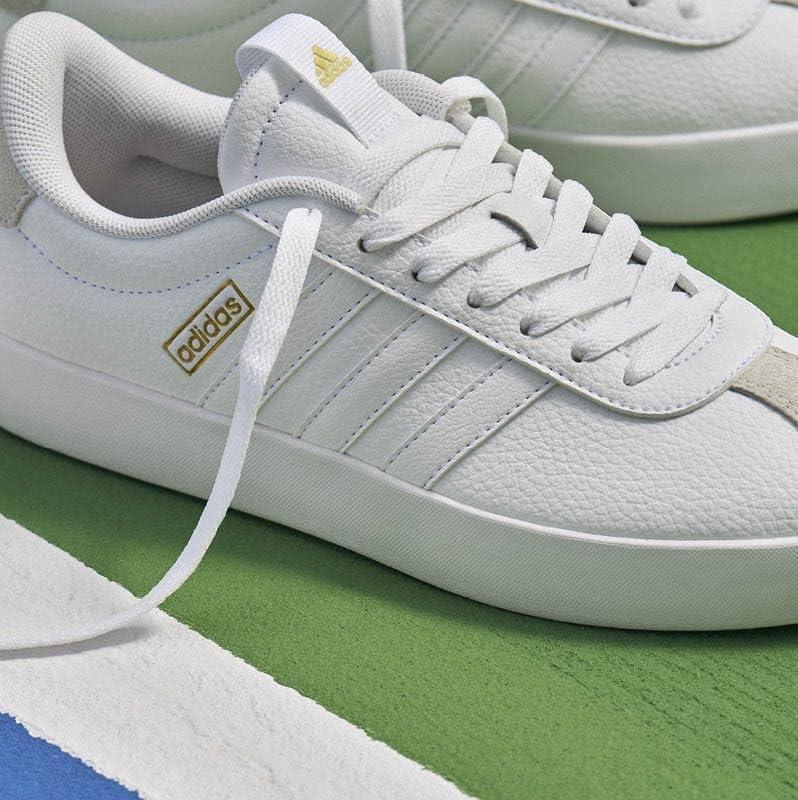 imageadidas Mens VL Court 30 ShoeCollegiate GreenWhiteWonder Silver