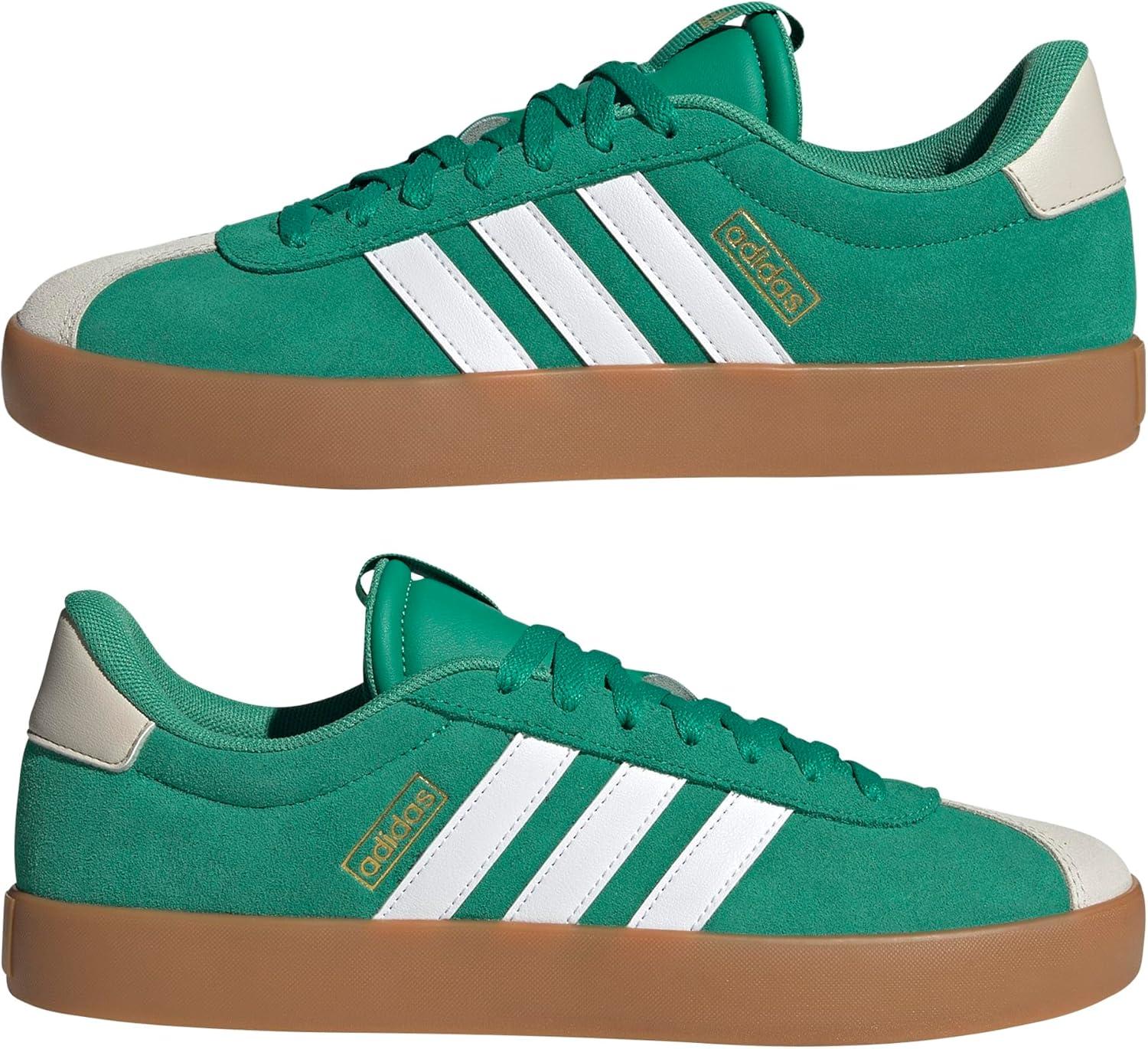 imageadidas Mens VL Court 30 ShoeCourt GreenWhiteAlumina