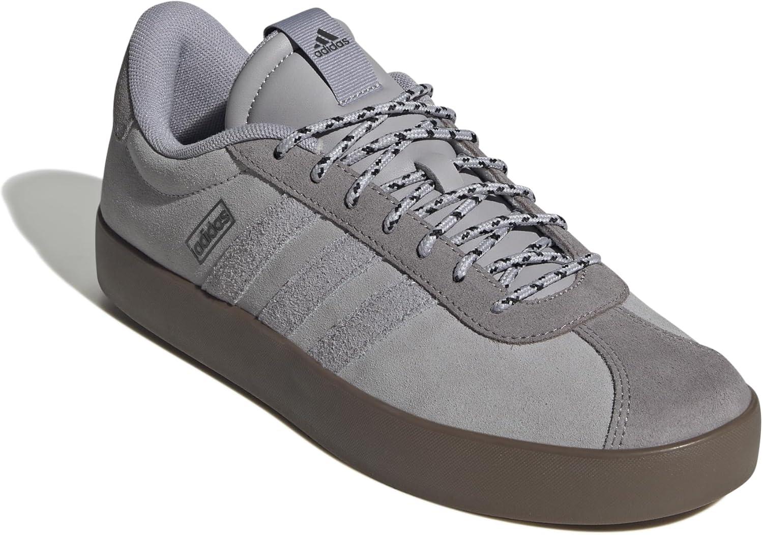 imageadidas Mens VL Court 30 ShoeGlory GreyGlory GreyTaupe Oxide