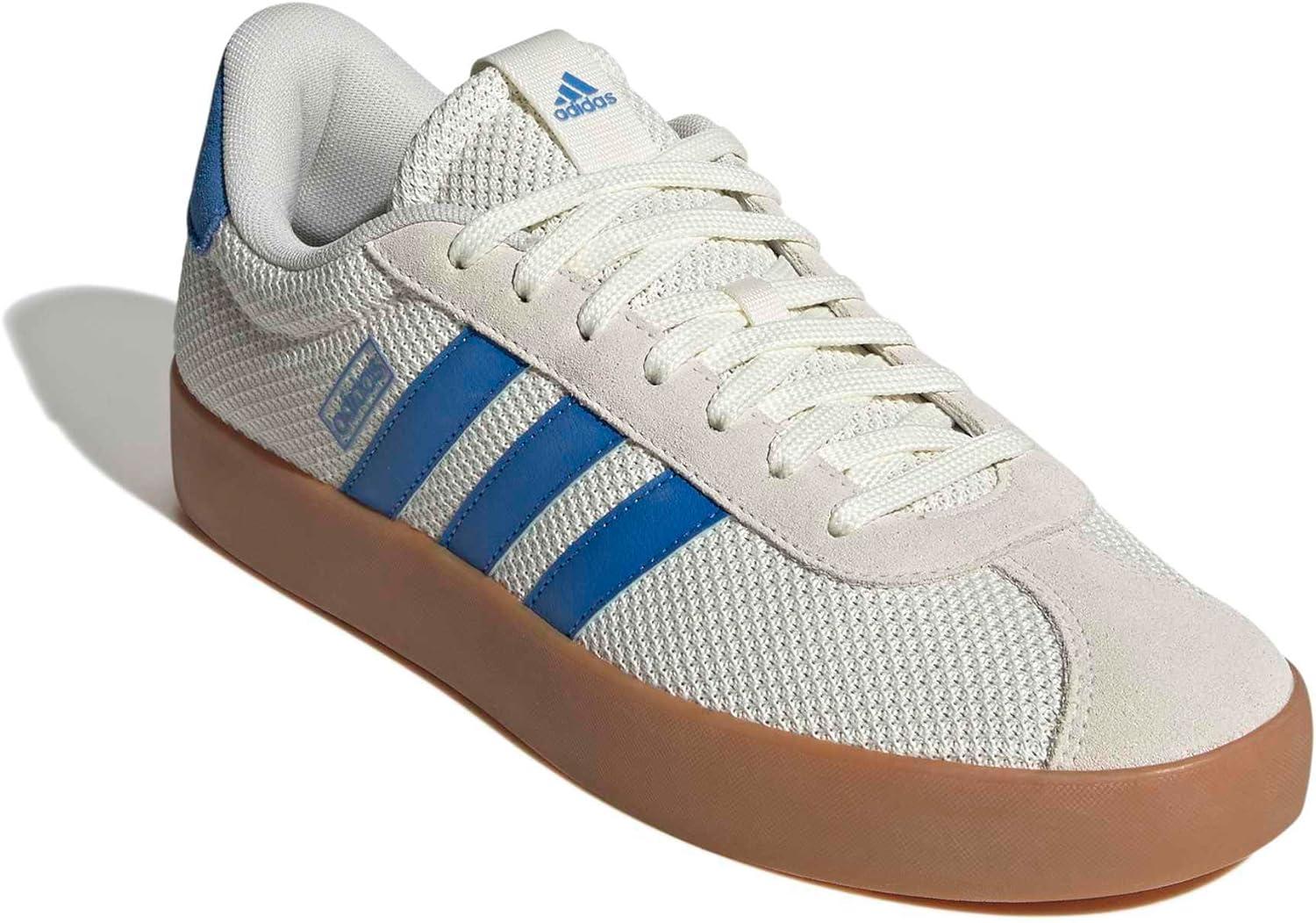 imageadidas Mens VL Court 30 ShoeOff WhiteBright RoyalGum