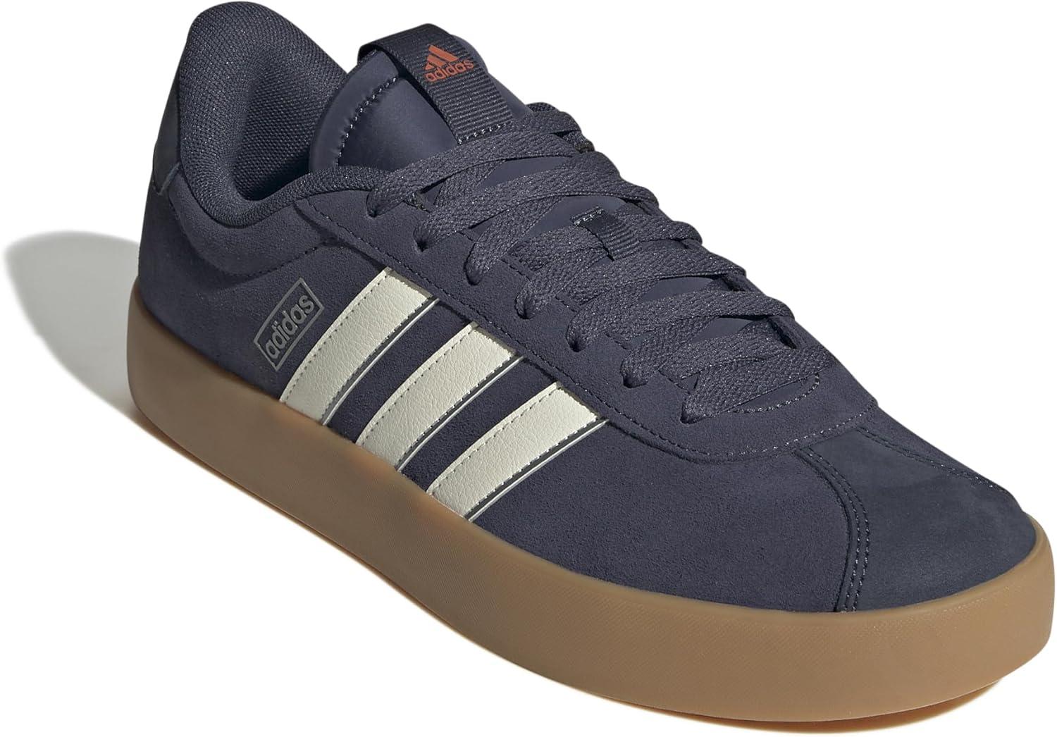 imageadidas Mens VL Court 30 ShoeShadow NavyOff WhiteInk