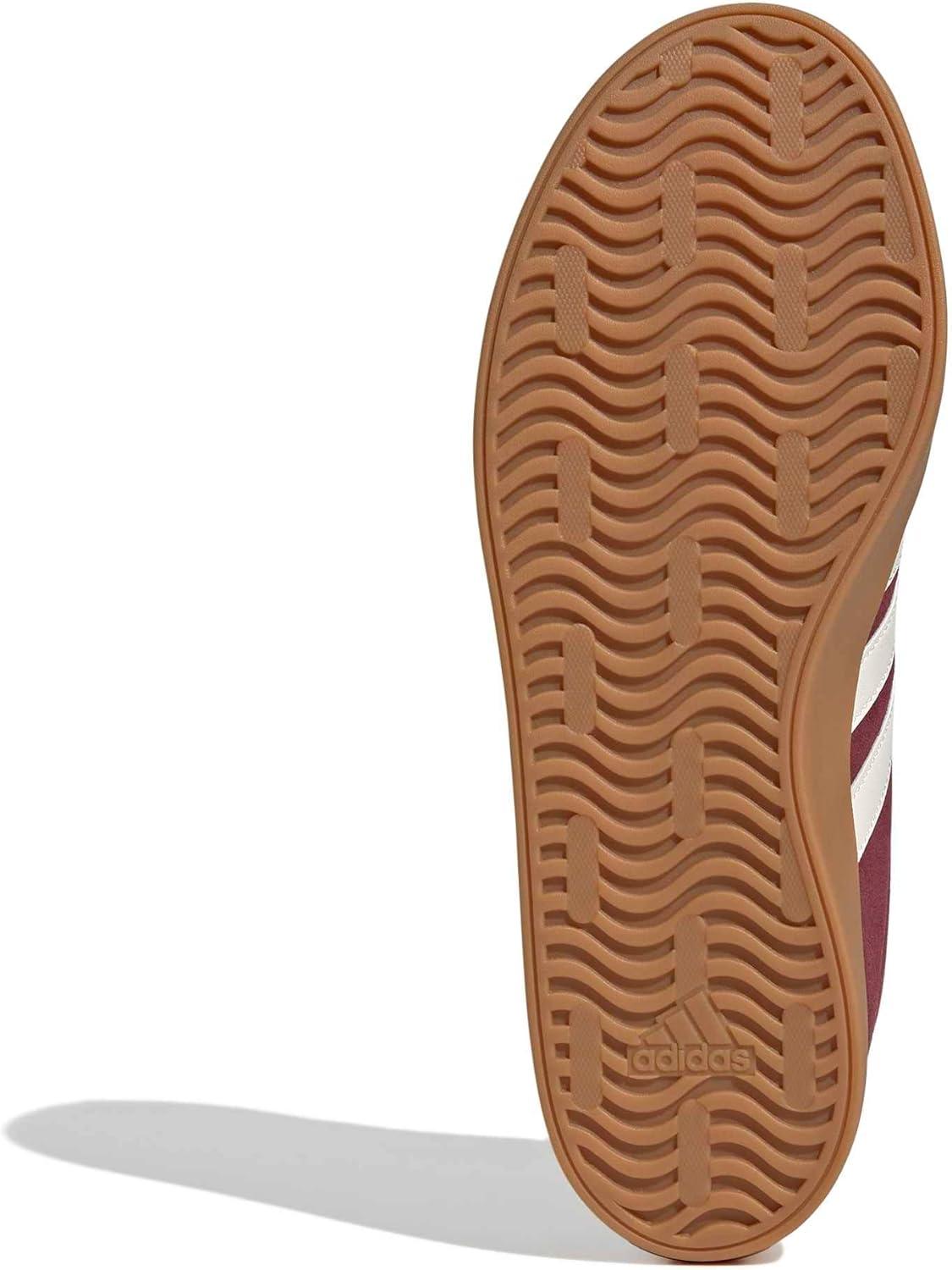 imageadidas Mens VL Court 30 ShoeShadow RedOff WhiteMaroon