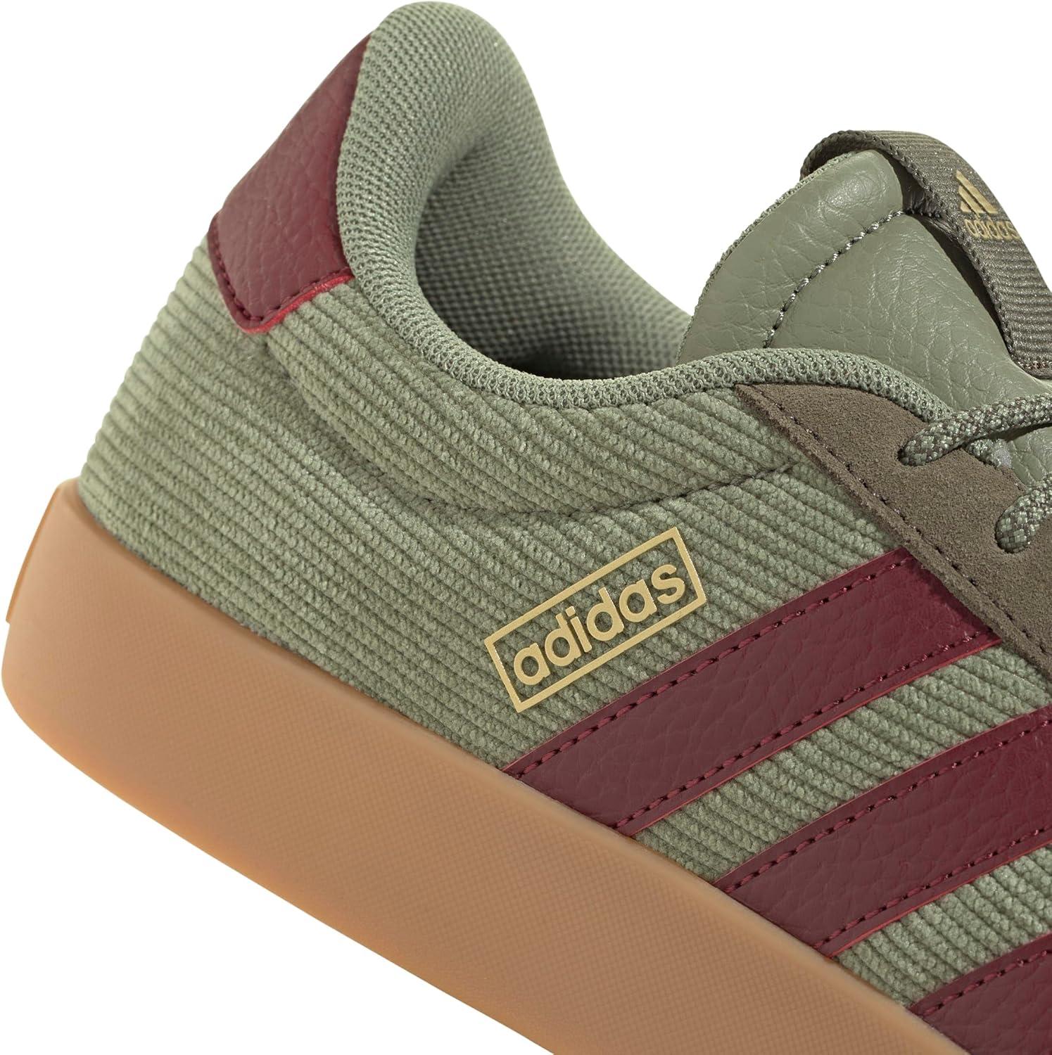 imageadidas Mens VL Court 30 ShoeTent Green Shadow Red Olive Strata