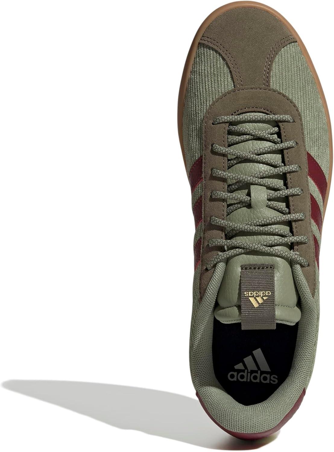imageadidas Mens VL Court 30 ShoeTent Green Shadow Red Olive Strata