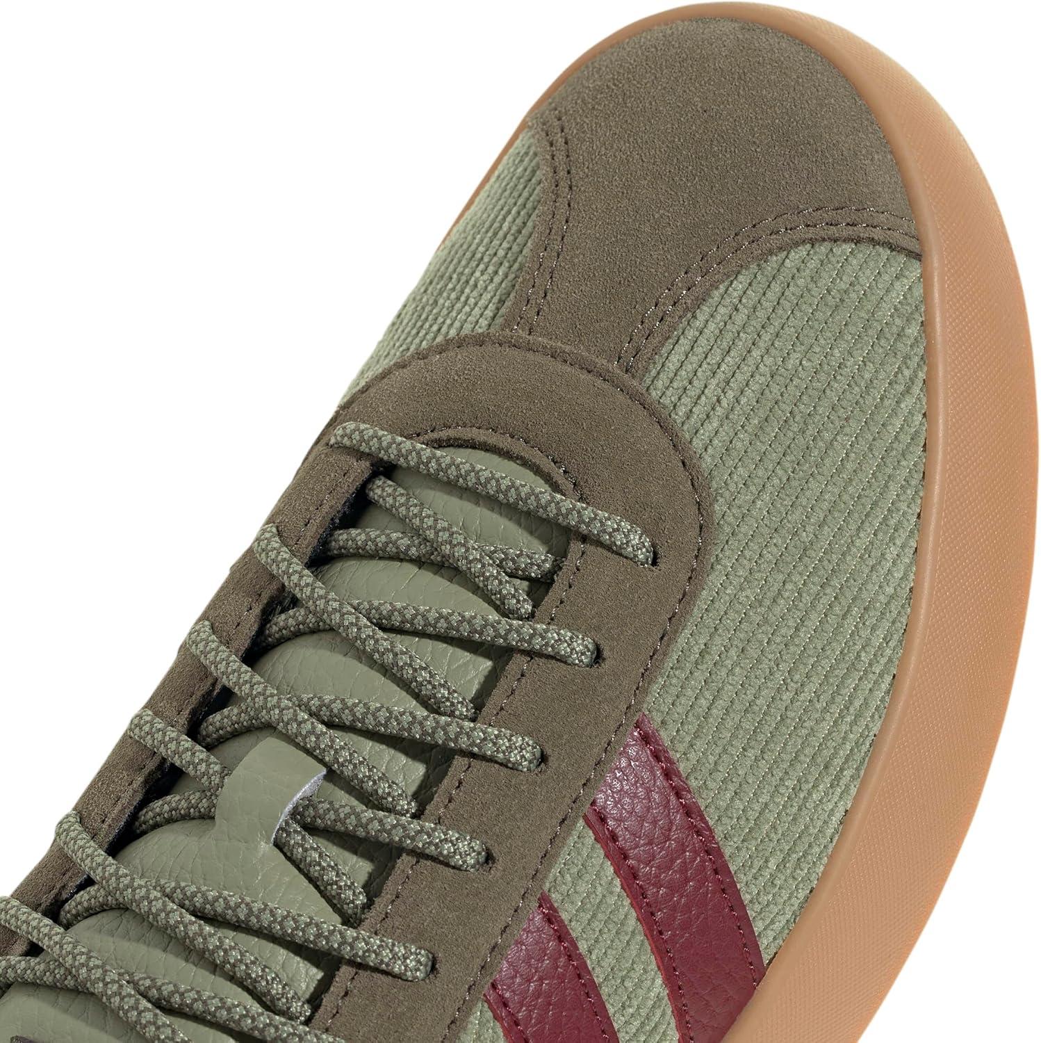 imageadidas Mens VL Court 30 ShoeTent Green Shadow Red Olive Strata