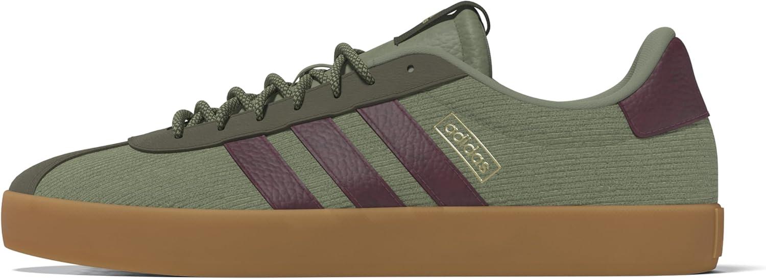 imageadidas Mens VL Court 30 ShoeTent Green Shadow Red Olive Strata