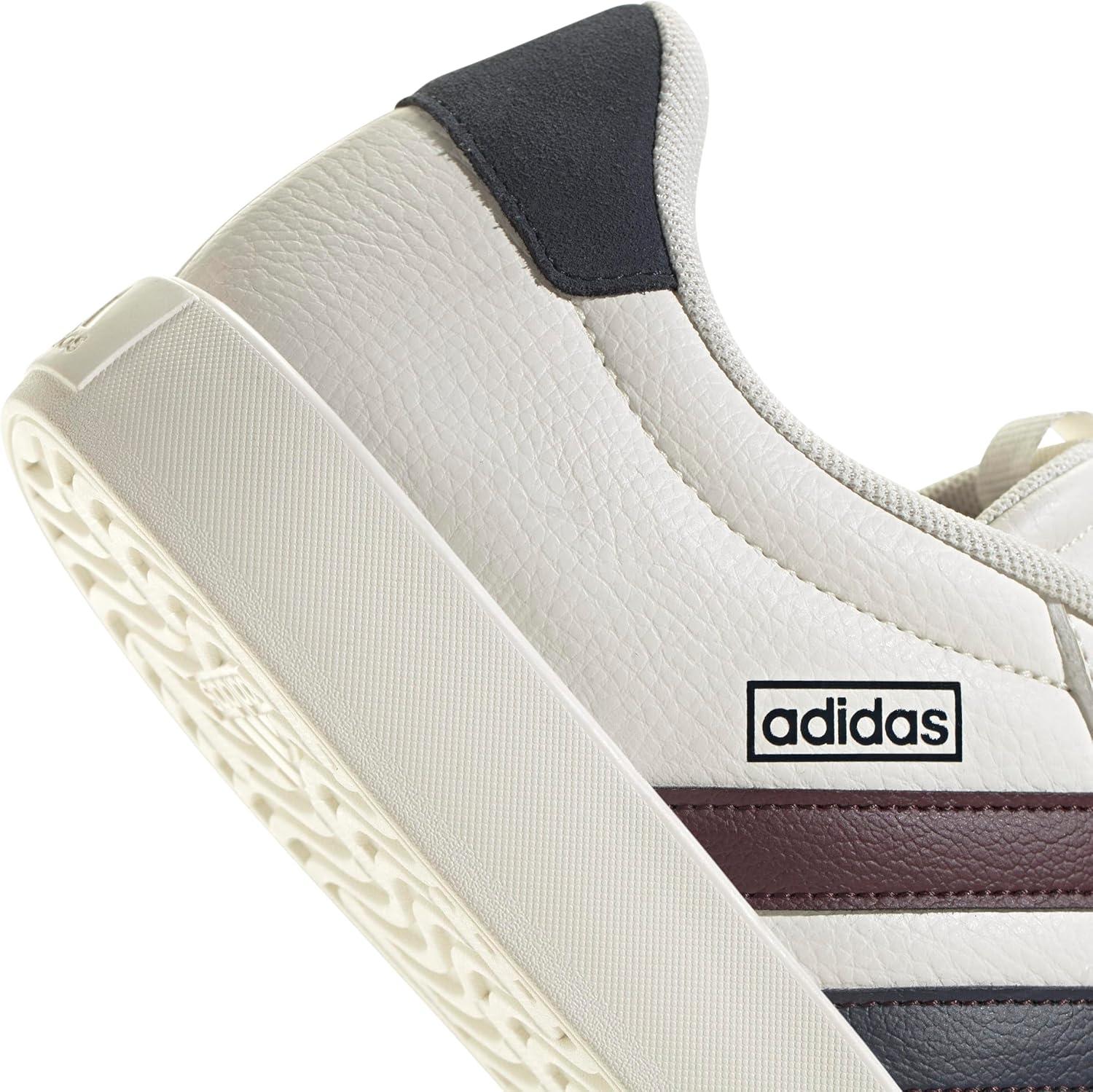 imageadidas Mens VL Court 30 ShoeWhiteAurora RubyAurora Ink
