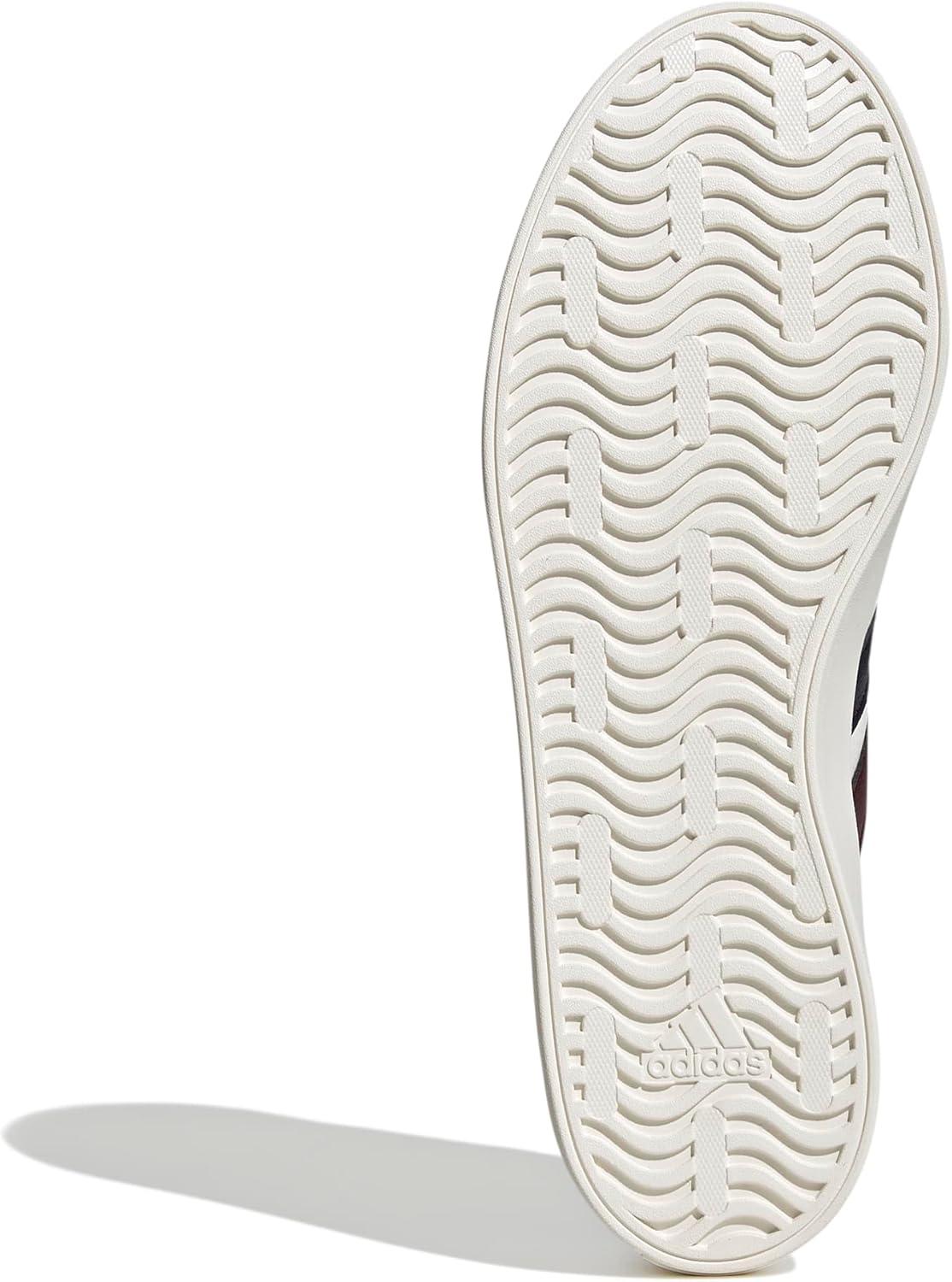 imageadidas Mens VL Court 30 ShoeWhiteAurora RubyAurora Ink
