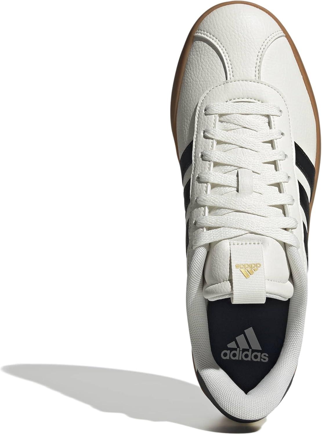 imageadidas Mens VL Court 30 ShoeWhiteBlackGum
