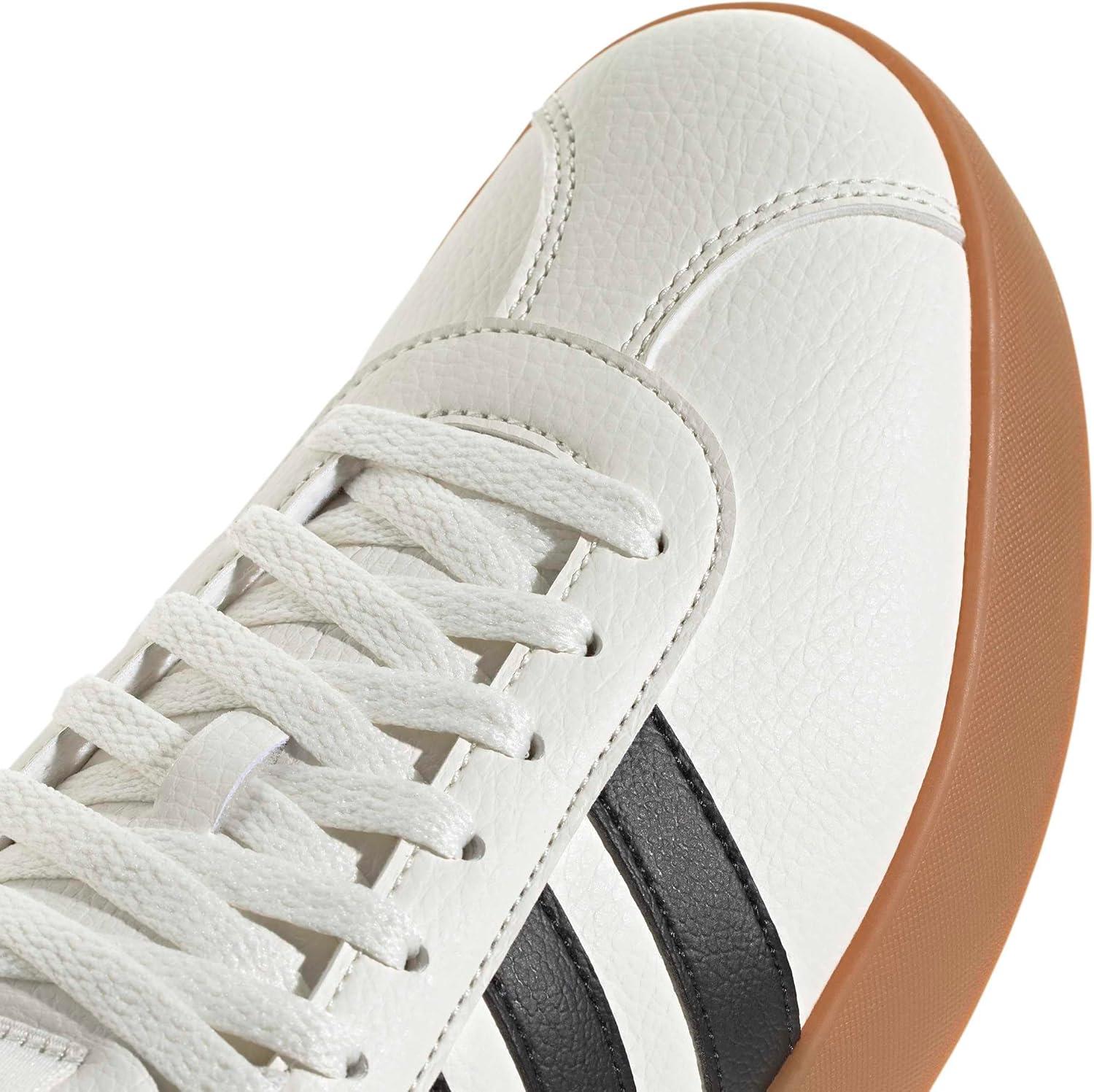 imageadidas Mens VL Court 30 ShoeWhiteBlackGum