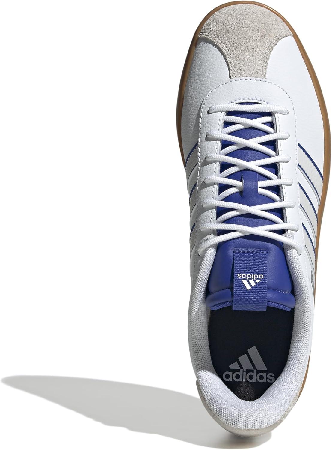 imageadidas Mens VL Court 30 ShoeWhiteCrystal WhiteSemi Lucid Blue