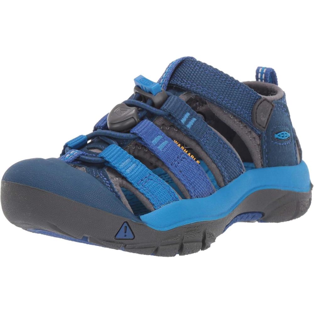 imageKEEN UnisexChild Newport H2 Closed Toe Water SandalsBlue OpalVibrant Blue