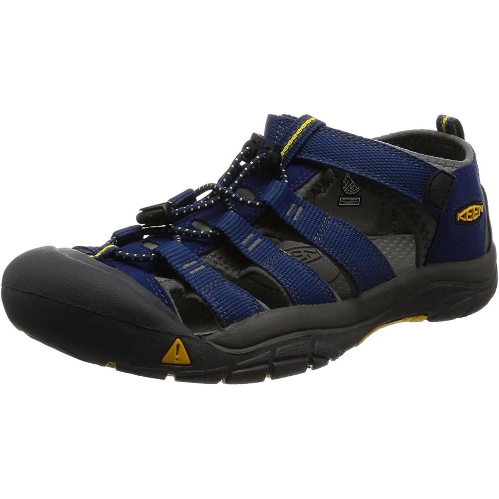 imageKEEN UnisexChild Newport H2 Closed Toe Water SandalsBlueGargoyle