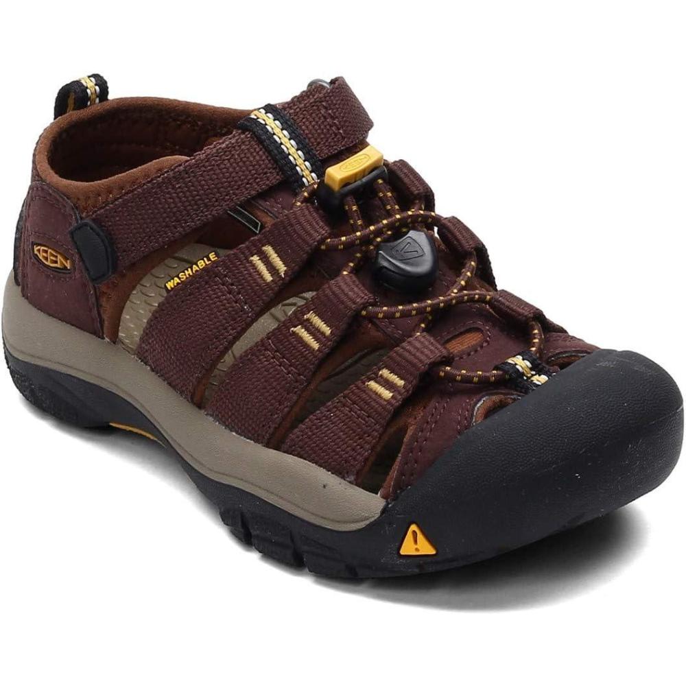 imageKEEN UnisexChild Newport H2 Closed Toe Water SandalsCoffee BeanBison