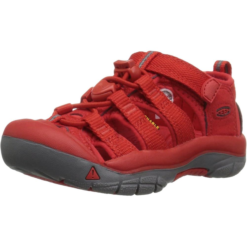 imageKEEN UnisexChild Newport H2 Closed Toe Water SandalsFiery Red