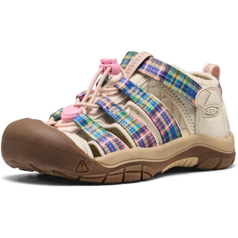 imageKEEN UnisexChild Newport H2 Closed Toe Water SandalsGinghamOrchid Smoke